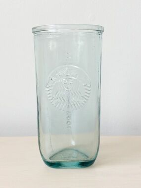 Starbucks 16 oz Tumbler Recycled Glass Made in Spain Grande Size